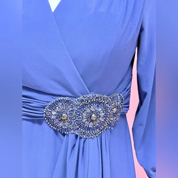 Alex Evenings Petite Blue Women's Dress - Picture 5 of 10